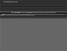 Tablet Screenshot of foodnetwork.us
