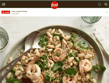 Tablet Screenshot of foodnetwork.com